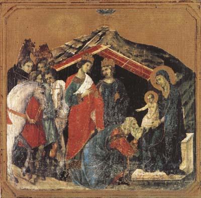 Duccio di Buoninsegna Adoration of the Magi (mk08)